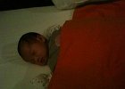IMG 1319  Day 14 - Sleeping soundly on Mummy and Daddy&#39;s bed at Home@Eastwood