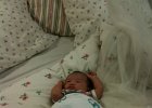 IMG 1411  17 Nov 2012 - Little one testing the bed at Ikea.. :P