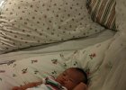 IMG 1413  17 Nov 2012 - Little one testing the bed at Ikea.. :P